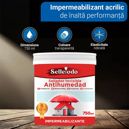 Etanșant Impermeabilizant EtanșeazăTot 750g – Soluție Rapidă Împotriva Infiltrațiilor și Crăpăturilor din Acoperișuri, Pereți și Altele