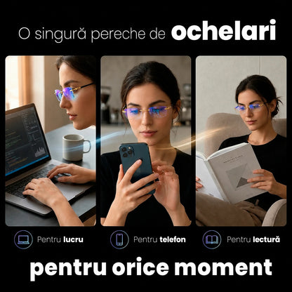 Cumpără 1 și primești 2, Ochelari SmartView 3 în 1 pentru confort vizual maxim