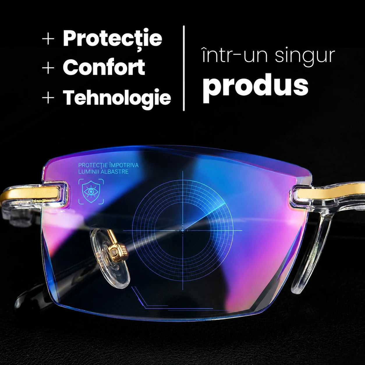 Cumpără 1 și primești 2, Ochelari SmartView 3 în 1 pentru confort vizual maxim