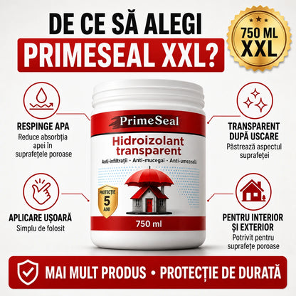 PrimeSeal XXL 750 ml – Plătești 300 ml și primești 450 ml GRATIS